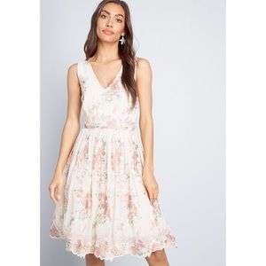 Forever Yours Embroidered Dress